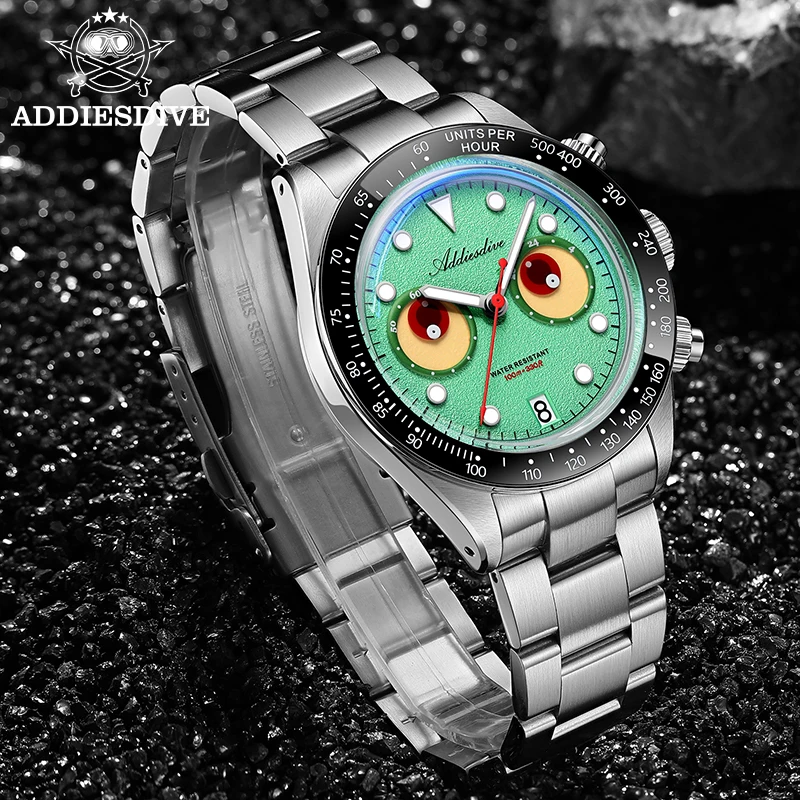 Zero Luxury Watch - ADDIESDIVE AD2557 럭셔리 남성용 시계 VK64