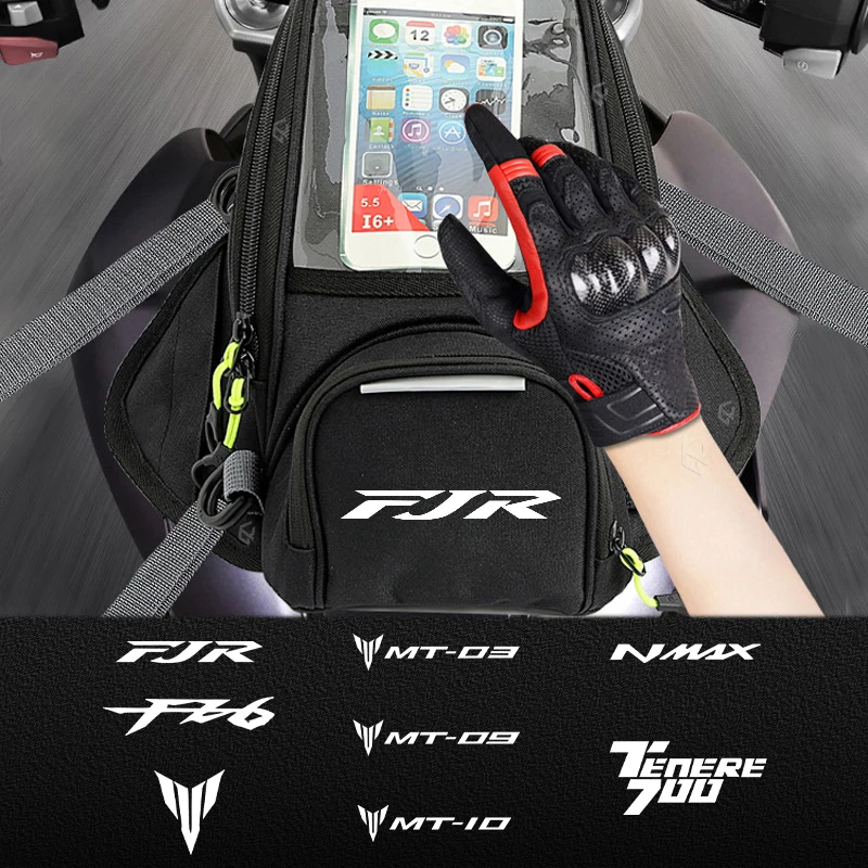 Motorcycle New Multifunctional Mobile Phone Navigatio Tank Bag For YAMAHA FJR 1300 FZ6 MT 03 09 10 Nmax TENERE700 Accessories