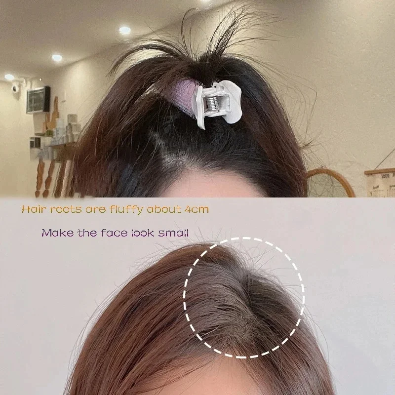 1-5Pcs Hair Root Clip Curly Air Bangs Curling Tube Artifact Ladies Head Fluffy Hair Clips Soft Hair Curler No Heat Styling Tools