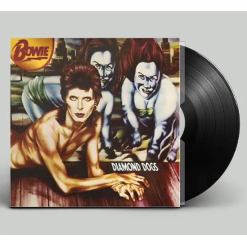 

Genuine David Bowie Diamond Dogs Vinyl LP for Music Collectors and Fans