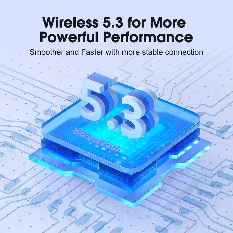 큐씨와이 T13 ANC 블루투스 5.3 이어폰, 액티브 노이즈 캔슬링, 28dB 무선 헤드폰, 고속 충전 이어버드, 0.068 초 저지연