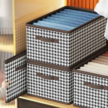 접이식 서랍형 보관함: 대용량 투명 플라스틱 정리함, 의류, 바지, 장난감, 기숙사 방 