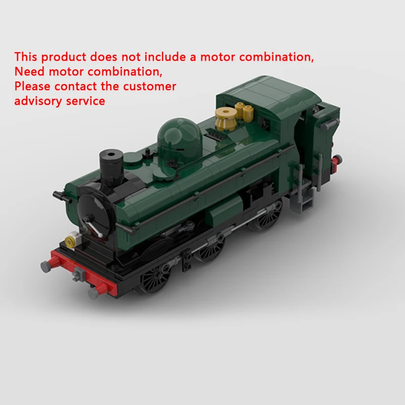 

City Car Model MOC Building Bricks 5700 0-6-0 Diesel Locomotive Modular Technology Children Holiday Gifts Assemble Toys Suit