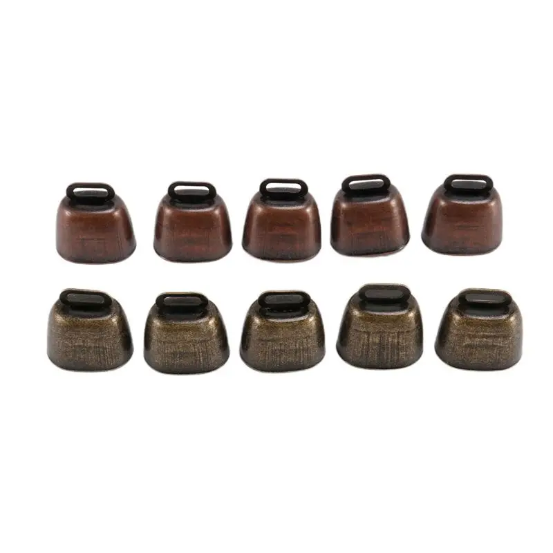 XSXS-60PCS Cow Horse Sheep Grazing Small Brass Bells,Cowbell Retro Bell For Horse Sheep Grazing Copper,Cow Bells Noise Maker