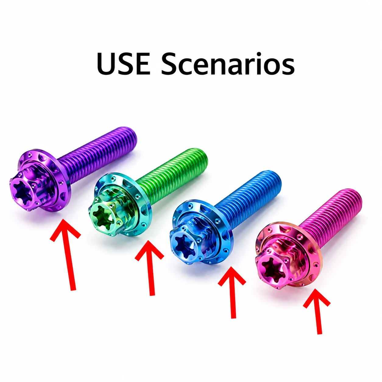 Titanium CNC Decorative Ring Motorcycle Bicycle Modification Dress Up Washer Racing Style Accessories