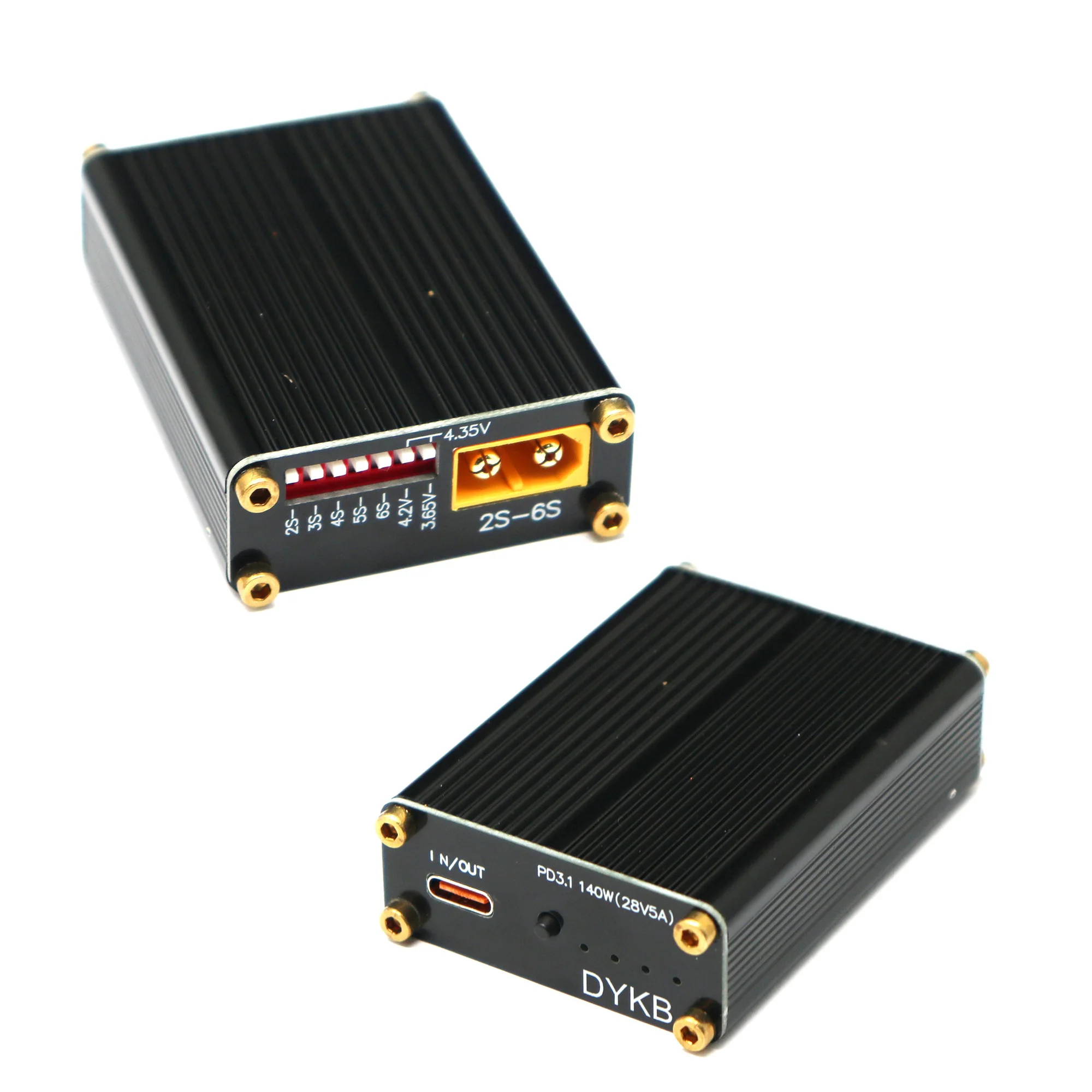 IP2366 PD3.1 140W Bidirektionales Schnellladegerät 2S 3S 4S 5S 6S Lithium-Batterie Lade- und Entladegerät Li-Ion LiFePO4 BMS RC-Ladegerät