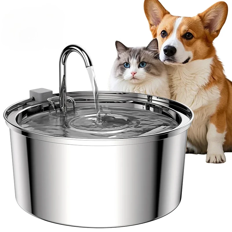 Comedero para Mascota en Acero Inoxidable