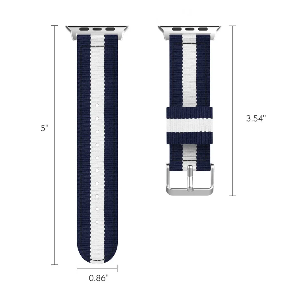Cinturino in tela di nylon per Apple Watch 10 9 8 7 45mm 41mm 44mm 42mm 46mm Ultra 2 49mm Bracciale in tessuto cinturino iWatch 6 5 4 SE Band