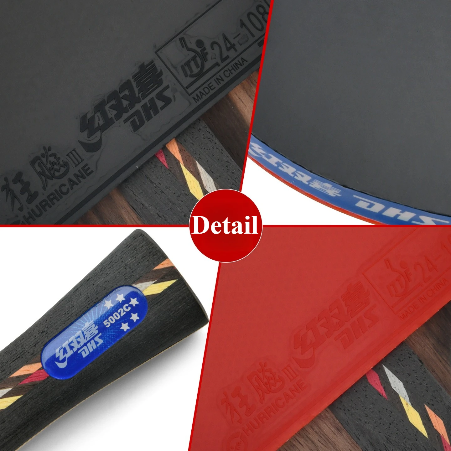 DHS Table Tennis Racket Profes - đánh giá và giá Table Tennis Grip Types