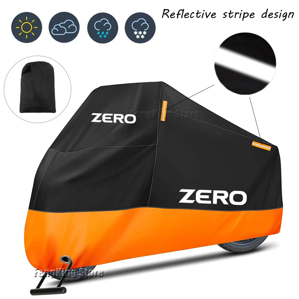 

For Zero SR/F SR/S SR S FXS FX DSR DS Motorcycle Cover UV Protective Dustproof Waterproof All Season Motorcycle Rain Cover