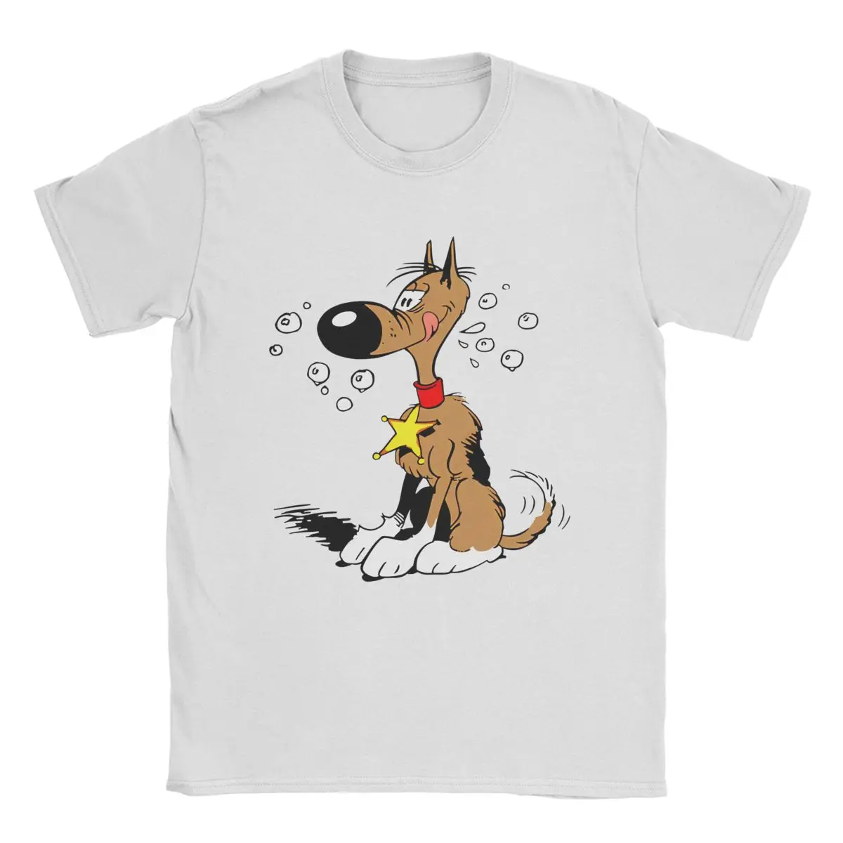 Creative Rantanplan Dog The Daltons Lucky Luke T Shirt Men Women Pure Cotton Tee Shirt Gift Idea Clothing