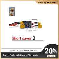 VIFLY ShortSaver 2 Smart Smoke Stopper Electronic Fuse to Prevent Short-Circuit & Over-Current for FPV Racing RC Drone