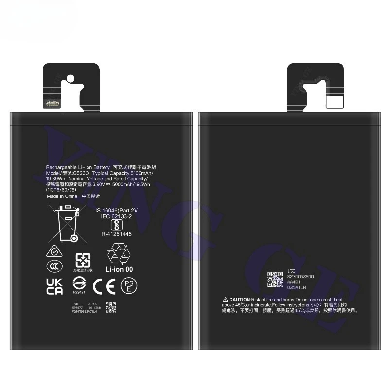 G526Q for Google Pixel 9a Mobile Phone Battery High Quality High Capacity Battery Replacement Bateria Grade A Cell with Tools