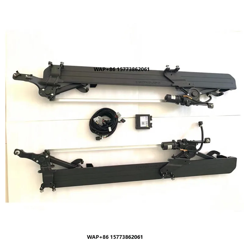 

OEM Style Black Auto Fold Side Step Running Boards for LR Defender 2022 2021