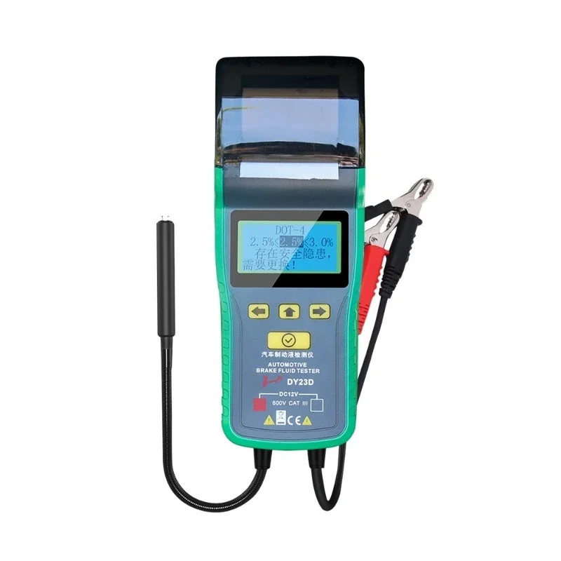 Brake Oil Testing Instrument Brake Fluid Tester with Printed Measuring Instrument Moisture Content Tester