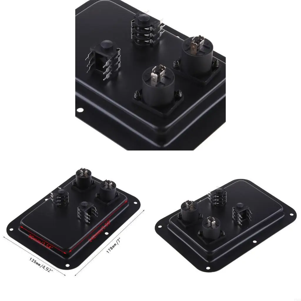 193A Terminal Binding PostJack Load Spring 4 Pole Speaker Terminals Plug Socket