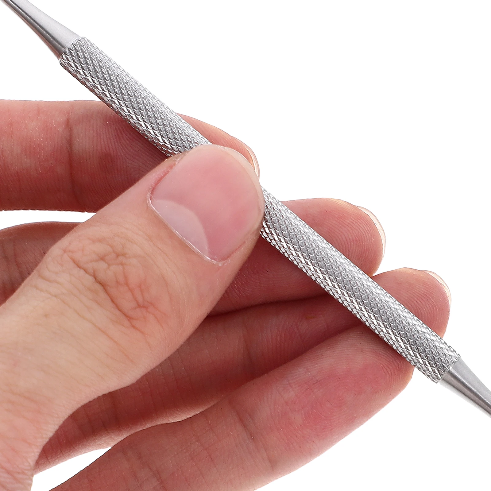 

3 Pcs Cleaning Instrument Nail Tool Foot Care Stainless Steel Double Head File Scraper Pedicure Nail Cleaning Instrument