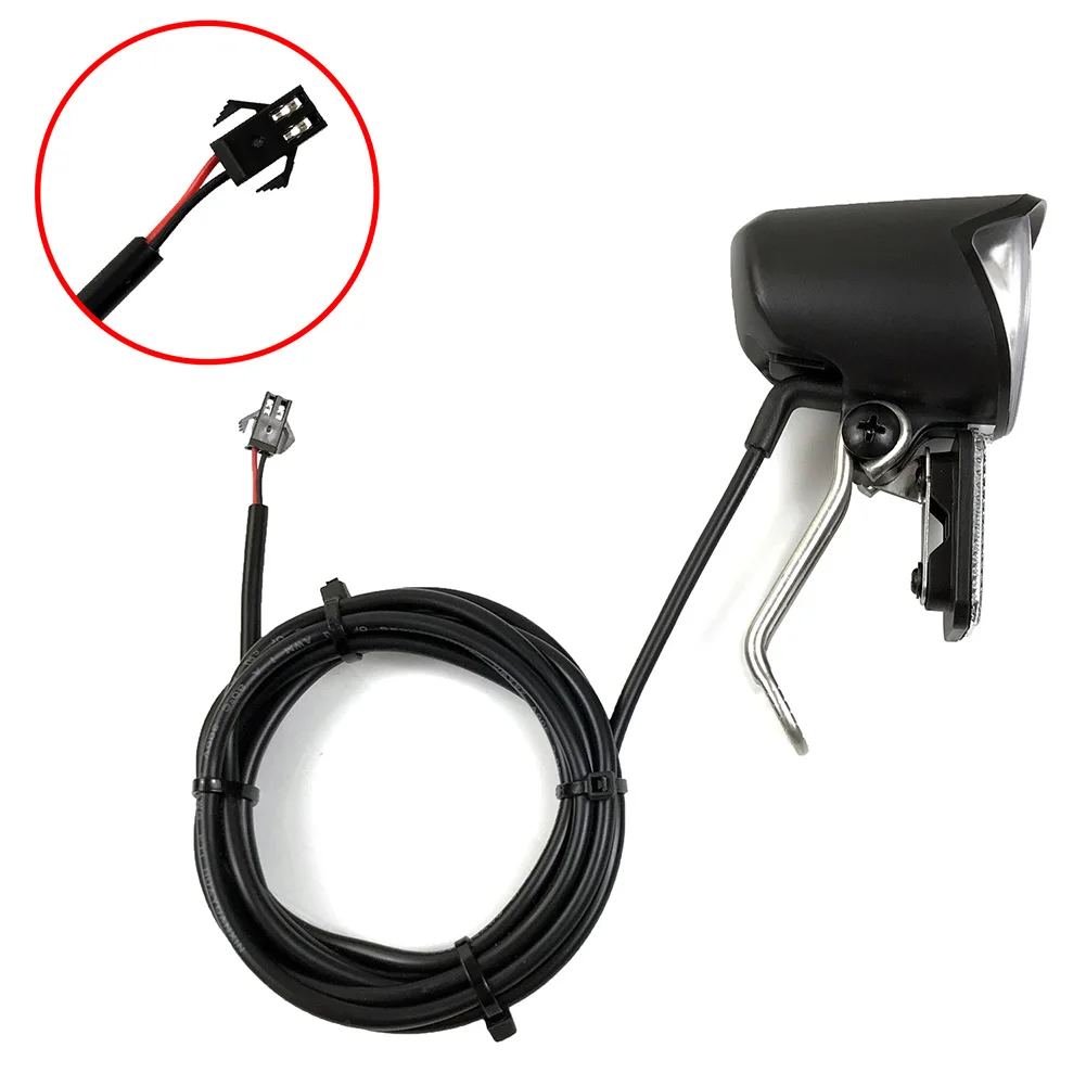 AliExpress UK TOOPRE E-Bike LED-Headlight 6V-60V Electric Bike Headlight For Night Riding Bicycle Front Light With Connector Ultra Bright Bike Light