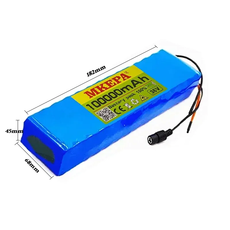 10S2P 36V 100000mAh 36V Electric Scooter Battery Lithium Electric Scooter 800W Electric Scooter Battery 36V 10S2P Battery