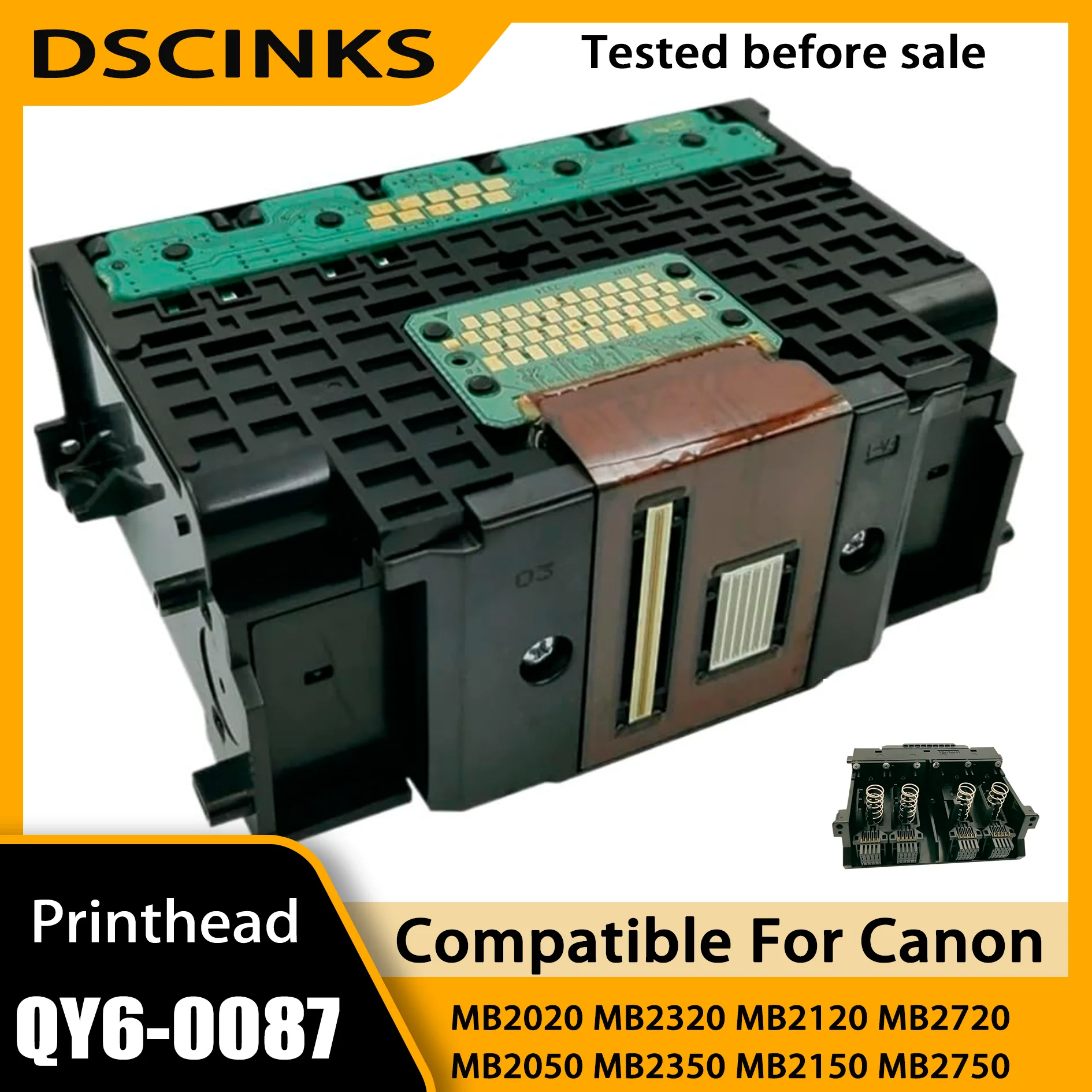 

QY6-0087 Printhead For Canon QY6 0087 Printhead IB4020 IB4050 IB4080 IB4180 MB2020 MB2050 MB2320 MB5020 MB2350 5310 Printer