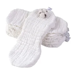 Pannolini di cotone riutilizzabili lavabili per bambini 12 strati 2 pezzi Pantaloni da allenamento per neonati Pannolini con tasca in tessuto traspirante Inserti per pannolini