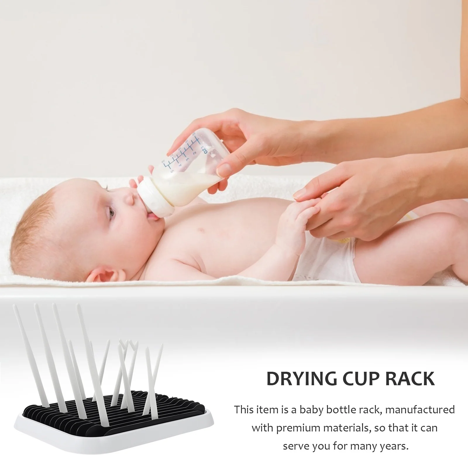 

Сушилка для детских бутылочек, складной прочный кронштейн для бутылочек для кормления, подставка для слива, органайзер, сушилка для чашек