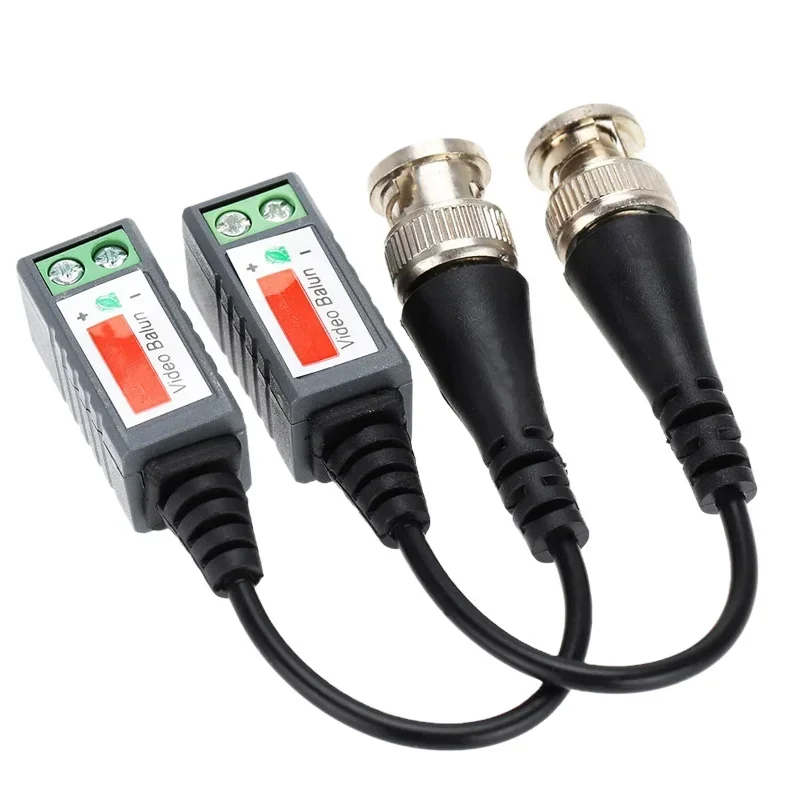 long distance cctv accessories screw terminal type hd video balun Passive transceiver