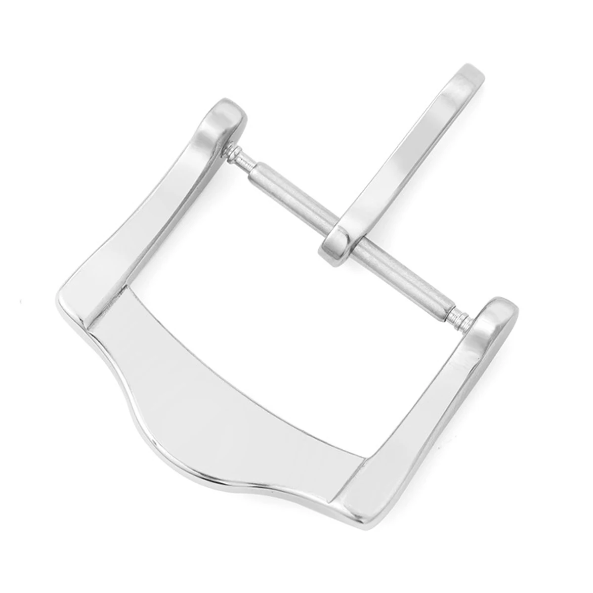 นาฬิกาโลหะหัวเข็มขัด 14/16/18 มม.นาฬิกาหัวเข็มขัดสแตนเลสนาฬิกาอุปกรณ์เสริมสายหนังนาฬิกาหัวเข็มขัด