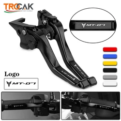 2023 For Yamaha MT-07 MT 07 FZ07 MT07 FZ 07 2014-2022 Short Brake Clutch Lever Motorcycle CNC Adjustable Brake Clutch Levers