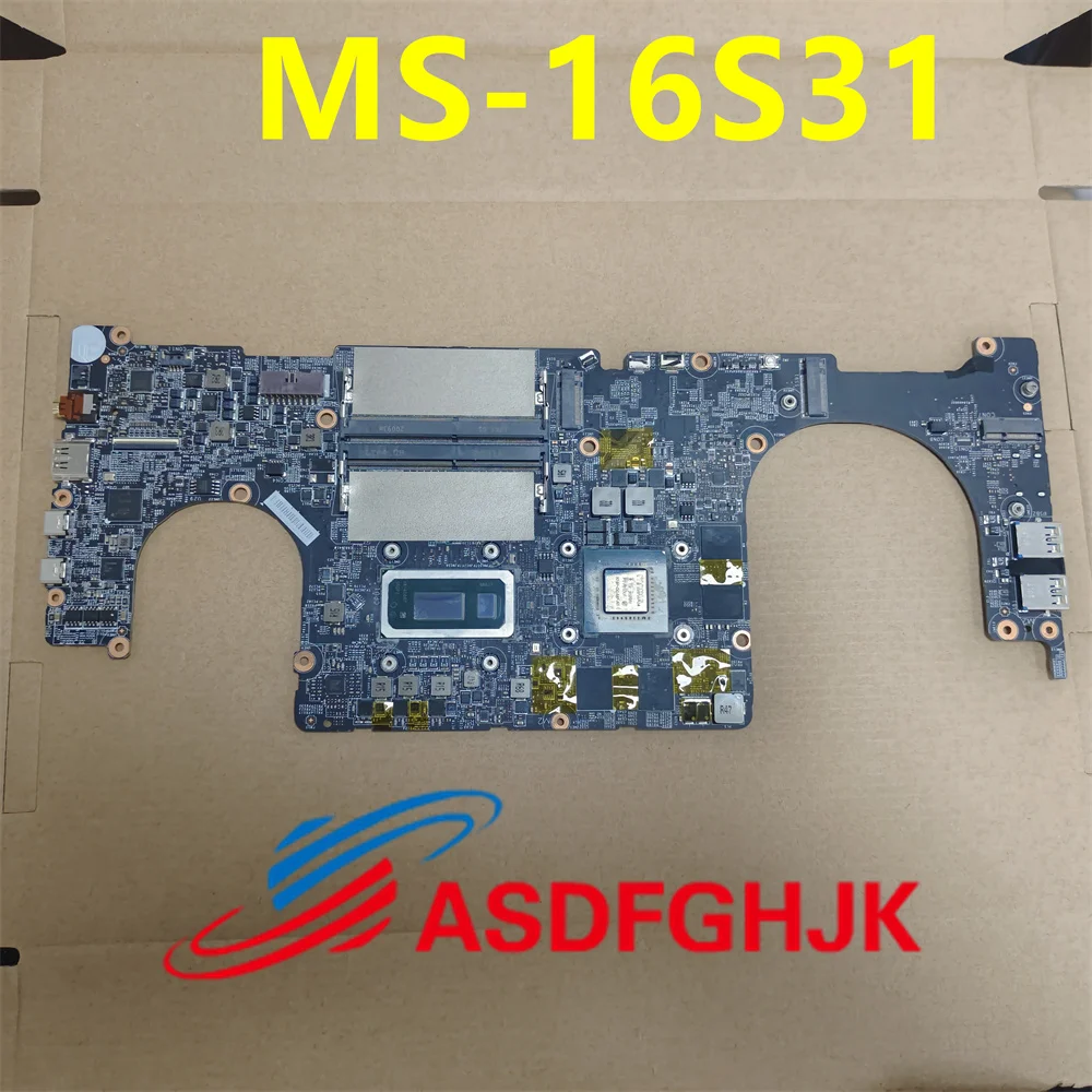 laptop motherboard para msi ms16s31 ver 10 ms 16s3 e 15 serie a10sc i7 10710u cpu e gtx1650m teste ok 01