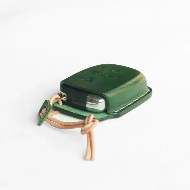 for hjkl Handmade Personalized Leather Key Cover for Jaguar XJ XF F-TYPE Simple Customized Key Storage Case