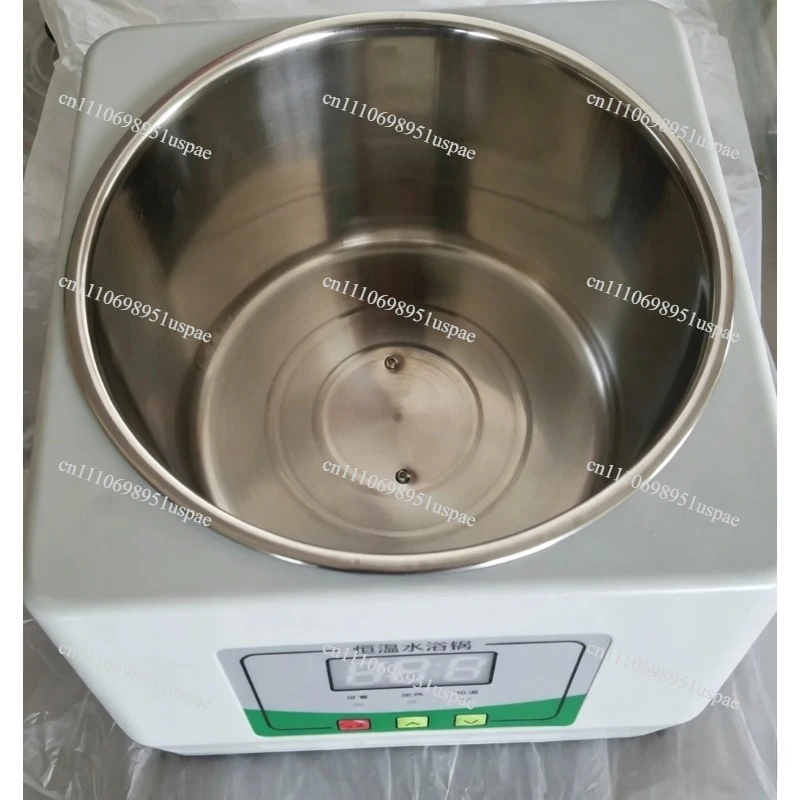 Digital Thermostat Water Bath Hot Bath Pot Single Hole Microcomputer Controlled Laboratory Water Bath Dental Lab Equipment HH-1