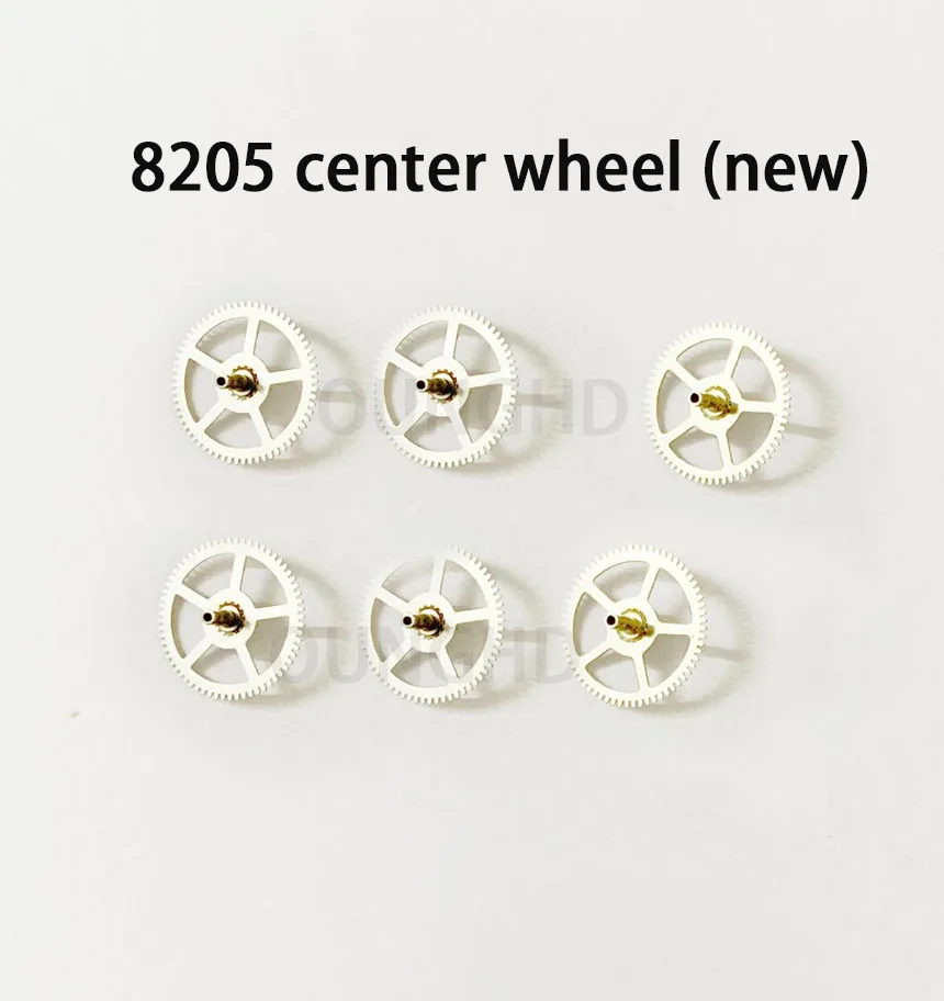 Relógio de pulso acessórios feitos na china adequado para 8205 centro de movimento roda de três rodas de quatro rodas 8205 8213 peças