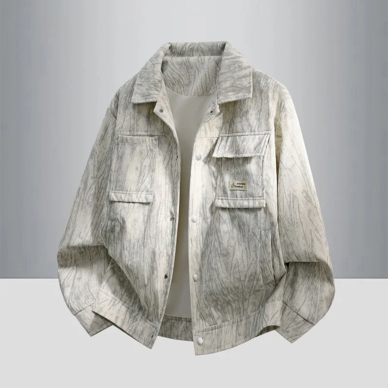Spring and Autumn Outdoor Sports Running Fitness Leisure Jacket Men's Fashion Trend Windproof Breathable Trend Versatile Coat