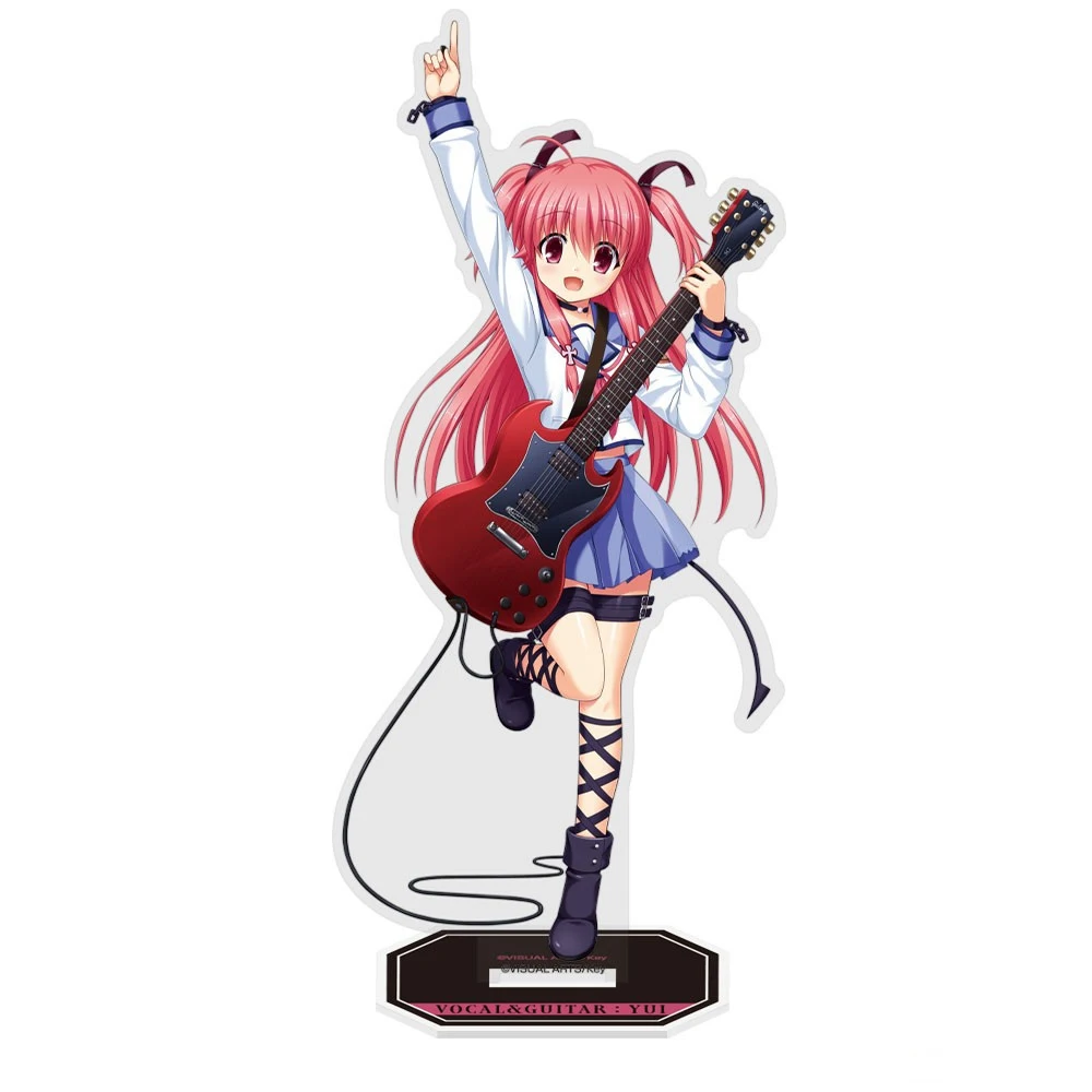 Loen Anime Peripheral Store Angel Beats! Sekine Irie Hisako Iwasawa Kanade Yuri AcrylicStand Desktop Decor Fans Gifts About 15cm