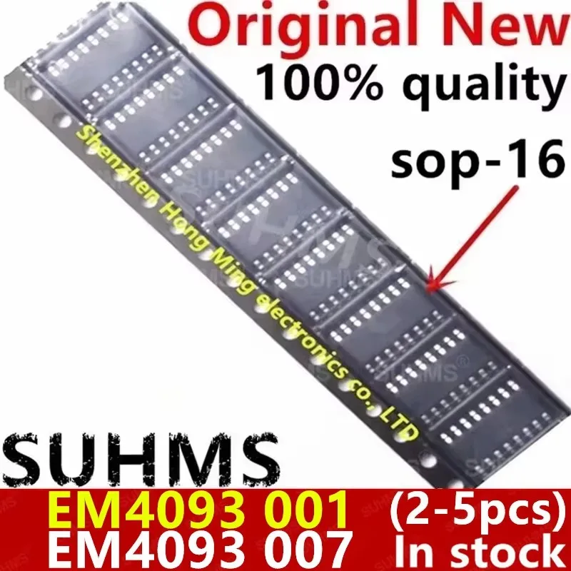 (2-5piece) 100% New EM4093 001 EM4093 007 EM4093-001 EM4093-007 sop-16