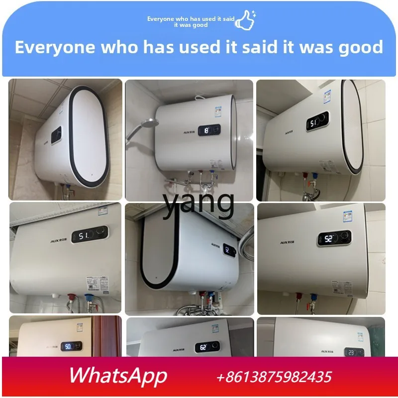 

Бытовой водонагреватель ClX для ванной комнаты, двухбаковый, плоский, с быстрым нагревом, 60 литров, большой объем, компактный, умный, с быстрым нагревом