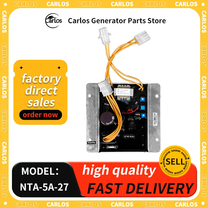 Kit Xeon AVR NTA 5A 27 NTA-5A-27 Generator automatic voltage regulator to replace Denyo generator spare parts  NTA-5A-27