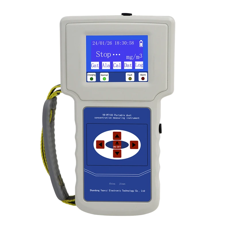 TSP YAOAN Factory Price Handheld Portable Dust Monitor Pump Gas Detector LCD Screen ABS Handheld Dust Measuring Instrument