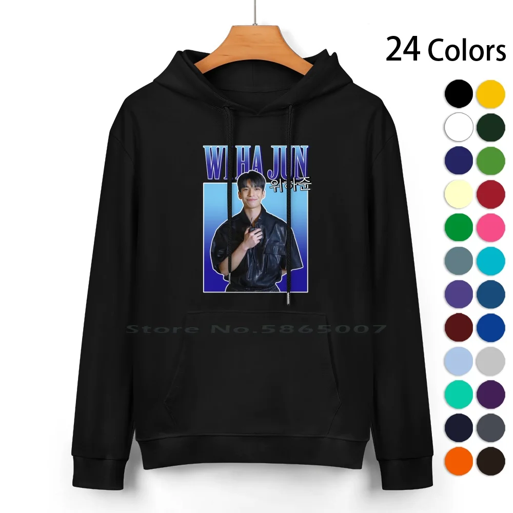 Jun-Ho Hwang Wi Ha Joon Y2k Retro Vintage Design Wi Ha Jun Cotton Hoodie Sweater 24 Colors Hoyeon Jung The El Juego Del Calamar