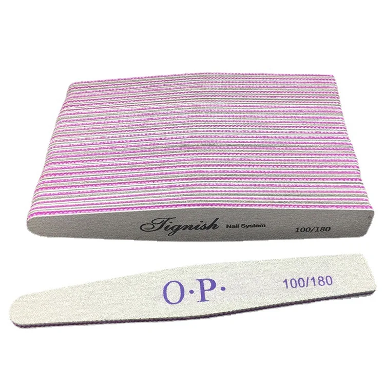 爪やすり 100 から 180 プロフェッショナルツールエメリーマニキュアライム 240 サンドペーパージェル研磨ファイル爪バッファセットポリッシャー