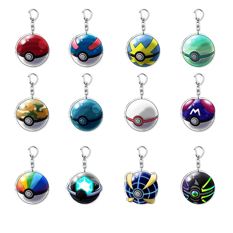 

Anime Pokémon Eevee Scarlet And Violet Acrylic Keychain Bag Charms Pendant Animation Product Campus Creative Fan Gift Key Chain