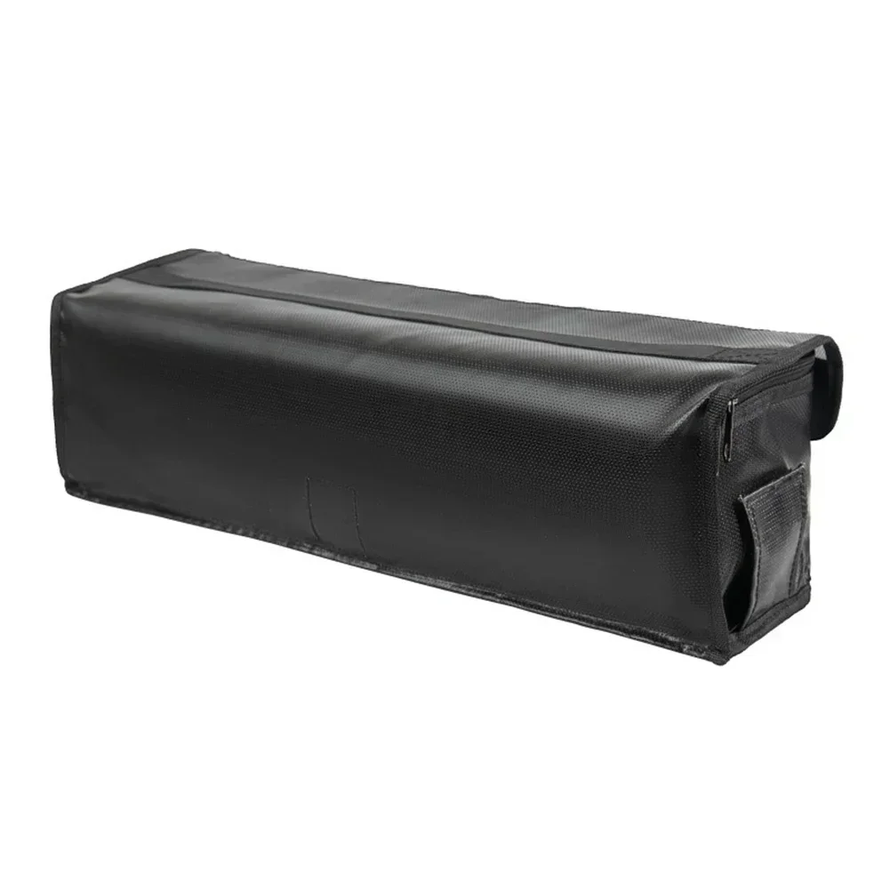 Borsa portaoggetti per batteria per bicicletta elettrica Borsa antideflagrante Borsa protettiva per batteria al litio resistente al fuoco per bici