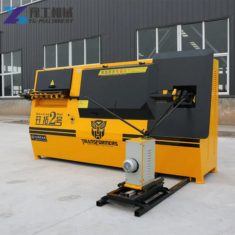 YG Fast Bending Machine Rebar Bending and Cutting Machine Steel Bending Spiral Machine