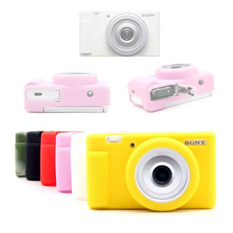 

For Sony ZV-1F camera soft rubber silicone case protective body cover skin