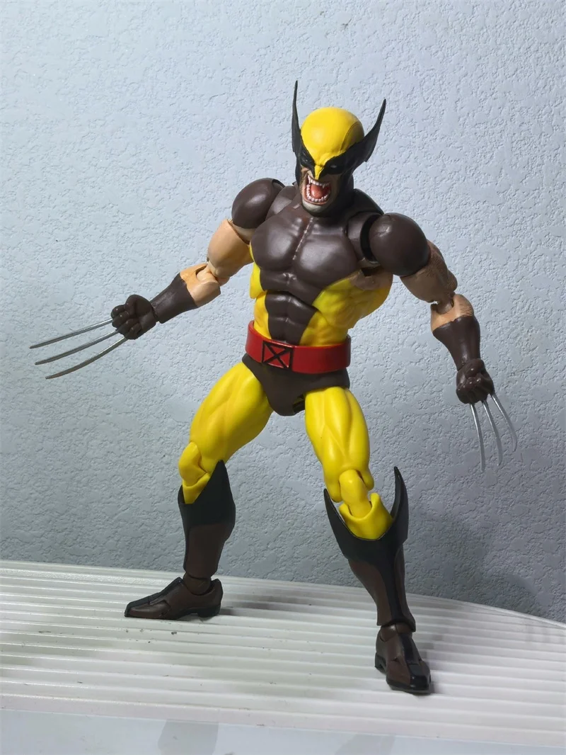 New In Stock Ct Toys Wolverine Mafex 138 Figure Brown Comic X-Men Anime Action Figure Figurine Model Statue Customized Toys