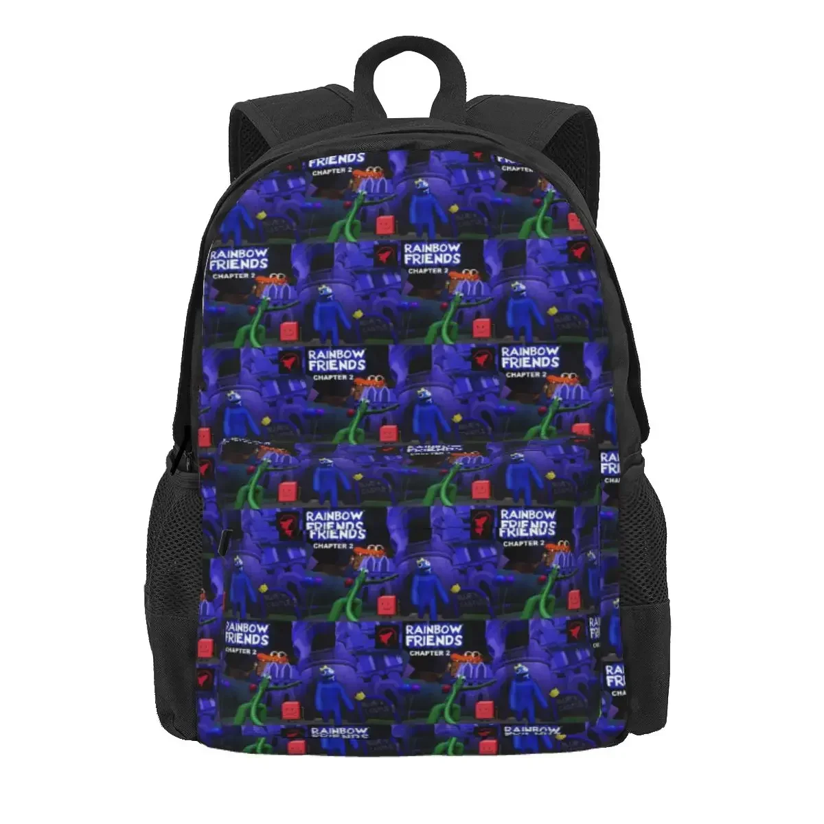 Rainbow Friends Backpack Daypack Large Capacity Children BookBag School Bag Shoulder Bags for Men Women