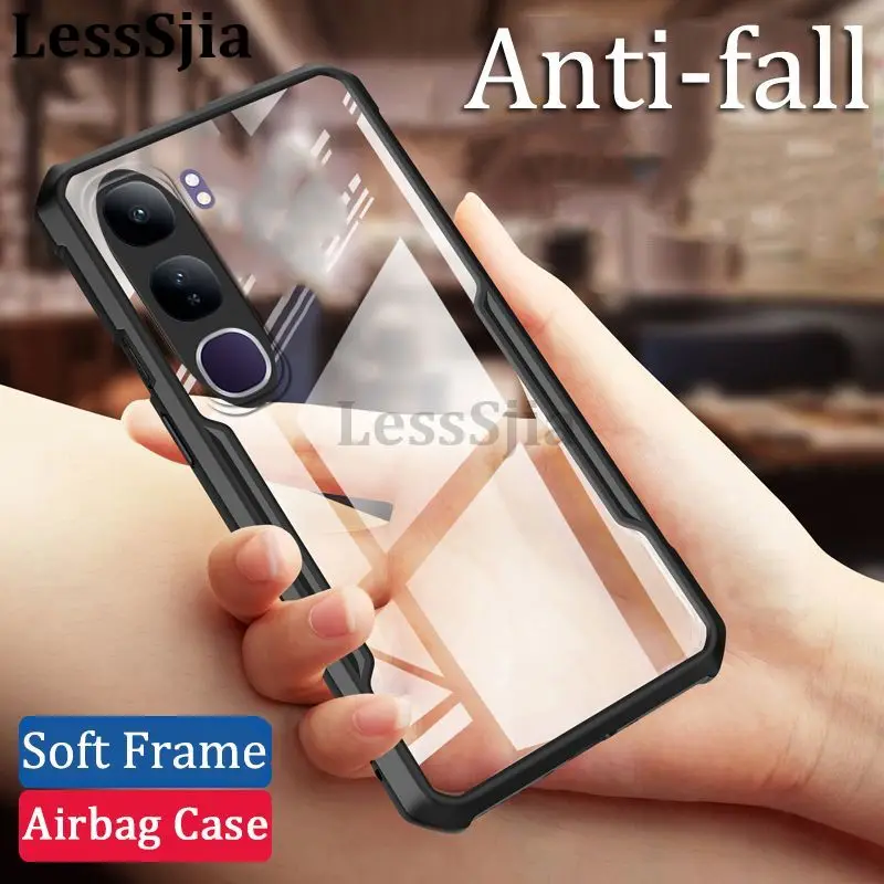 For vivo V40 Lite 4g5G Prov40 vivo Case Shockproof Bakc Transparent Protective Thin Cover For VIVO V40 pro V 40 v40 lite 4G Case