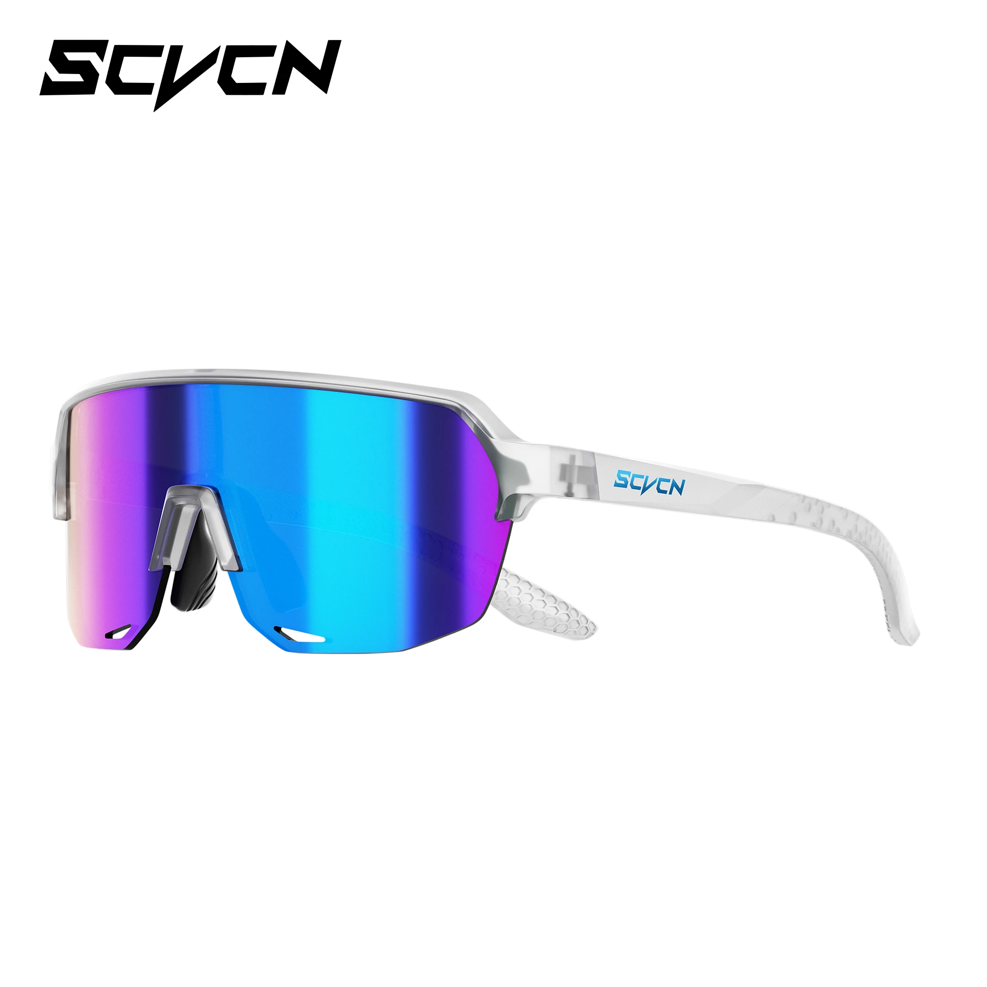 SCVCN Boys Sunglasses Baseball Kids Sports Cycling Glasses Girls Outdoor Bike Eyewear Child Goggles MTB Fishing Bicycle UV400