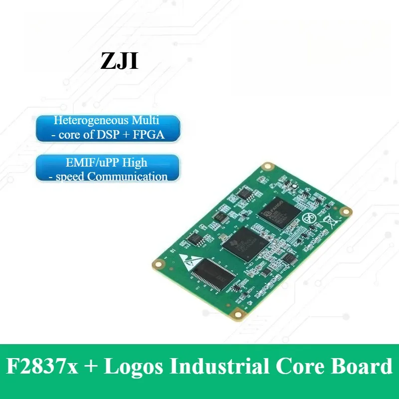 Placa de núcleo industrial SOM-TL2837xF - ideal para aplicações industriais, F2837x + FPGA, TMS320F28377/79 DSP C2000, Pango